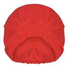 Satin Hair Turban Red – Saténová čepice na vlasy