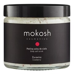 Cranberry Salt Scrub - Brusinkový solný peeling, MOKOSH