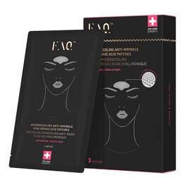 FAQ™ Mikrojehličkové náplasti na čelo proti vráskám s kyselinou hyaluronovou