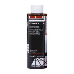 Korres Fragrance Showergel Vetiver - Sprchový gel s parfemací vetiver, KORRES