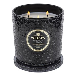 Maison Noir French Linen Luxe Candle - Svíčka