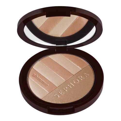 SEPHORA COLLECTION - BRONZER SHIMMER – Duhový bronzující pudr