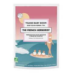 Baby Boom Herbal Tea - Bylinný čaj, THE FRENCH HERBORIST