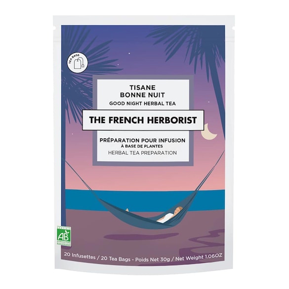Good Night Herbal Tea - Bylinný čaj na spaní, THE FRENCH HERBORIST
