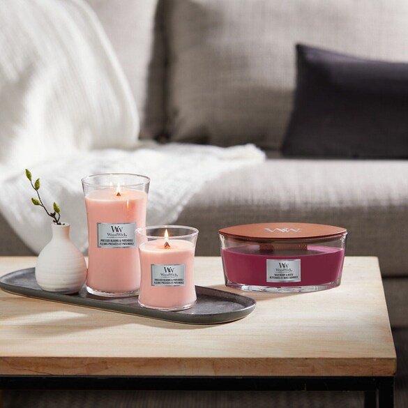 Vonná Svíčka Ellipse Wild Berry & Beets, WOOD WICK