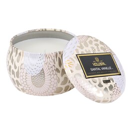 Japonica Santal Vanille Mini Tin Candle - Svíčka