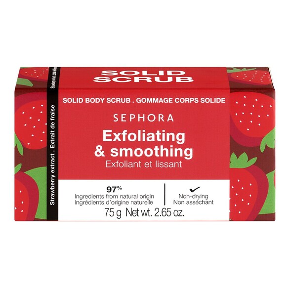 Solid Body Scrub 23 - Čistící a exfoliační péče o tělo, SEPHORA COLLECTION