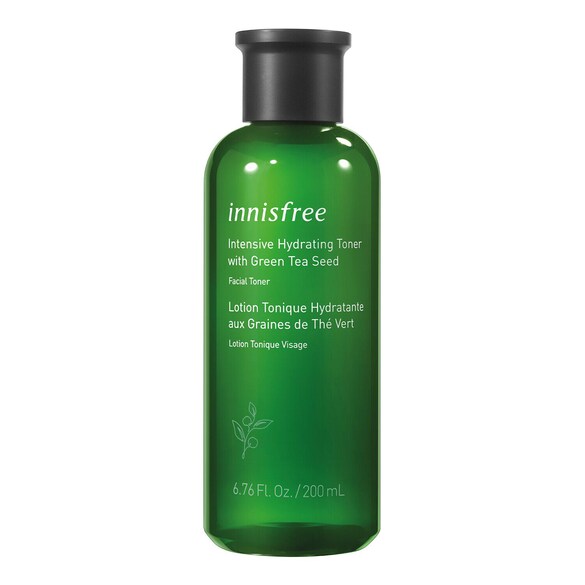 Intensive Hydrating Toner with Green Tea Seed - Hydratační tonikum, INNISFREE