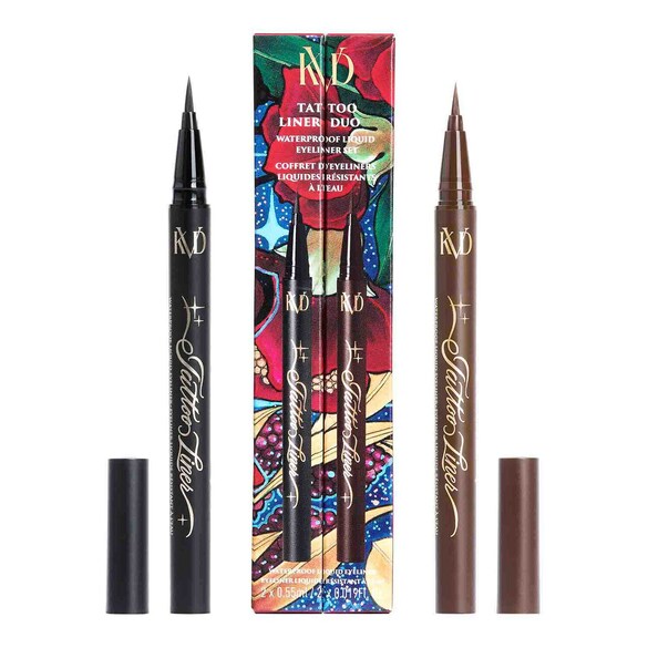 Tattoo Liner Duo Waterproof - Dárková sada, KVD Beauty