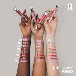 Rouge Rabanne Glowies – Mimořádně lesklý a tónovaný lesk na rty