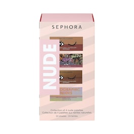 Collection of 4 Palettes in Natural Shades - Sada paletek