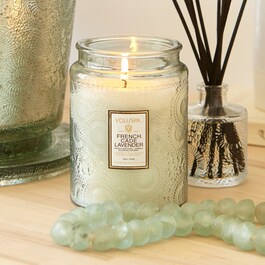 Japonica French Cade Lavender Large Jar Candle - Svíčka