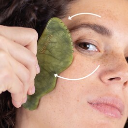 Mushroom Quartz - Gua Sha pro masáž očních kontur