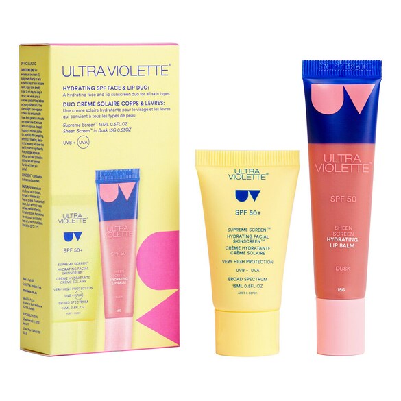 Duo Crème Solaire Corps et Lèvres – Kosmetická sada, ULTRA VIOLETTE