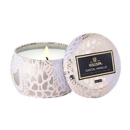 Japonica Santal Vanille Mini Tin Candle - Svíčka