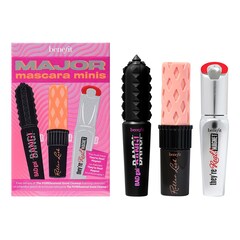 Major Mascara Minis - Sada mini řasenek pro objem, natočení & prodloužení řas, BENEFIT COSMETICS