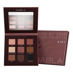 Side By Side Nude Palette Baby - Paletka očních stínů, NABLA