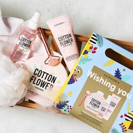 Relaxing Cotton Flower Set - Dárková sada
