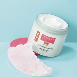 Gua sha na tělo z růženínu – Masážní nástroj