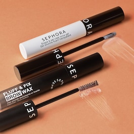 FLUFF & FIX BROW WAX – Texturizující a fixační vosk na obočí