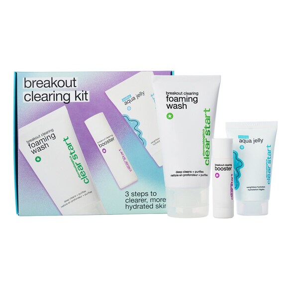 Breakout Clearing Kit - Sada péče o obličej, CLEAR START BY DERMALOGICA
