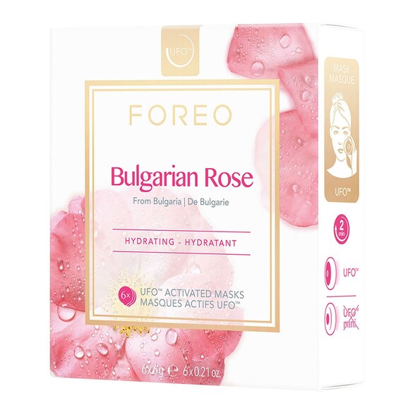 Bulgarian Rose UFO - Hydratační maska, FOREO