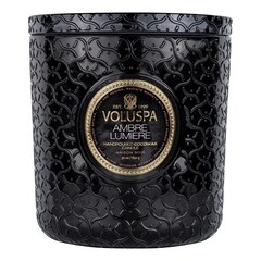 Maison Noir Ambre Lumiere Luxe Candle - Svíčka , VOLUSPA