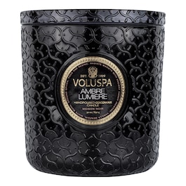 Maison Noir Ambre Lumiere Luxe Candle - Svíčka