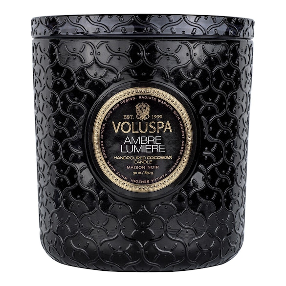 Maison Noir Ambre Lumiere Luxe Candle - Svíčka, VOLUSPA