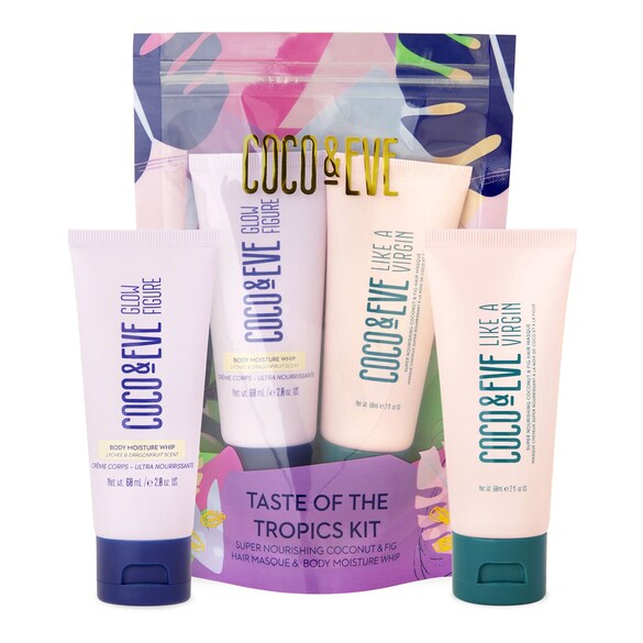 Taste of the Tropics Kit - Sada pro tělo a vlasy, COCO & EVE