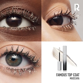 Famous Top Coat Mascara - Třpytivá řasenka
