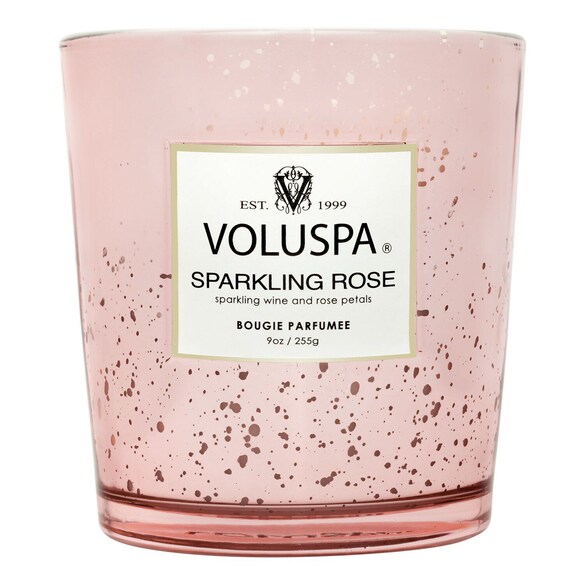 Vermeil Sparkling Rose Classic Candle – Svíčka, VOLUSPA