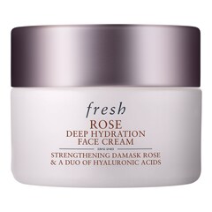 Rose Face Cream – Hydratační obličejová péče s růží a kyselinou hyaluronovou, FRESH
