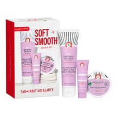 Soft + Smooth Starter Kit – Startovací sada pro hebkost a hladkost, FIRST AID BEAUTY