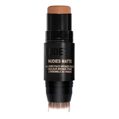 Nudies Matte Bronzer - Oboustranná víceúčelová tyčinka, NUDESTIX