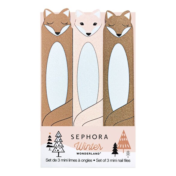 Winter Wonderland - Sada 3 mini pilníků na nehty, SEPHORA COLLECTION