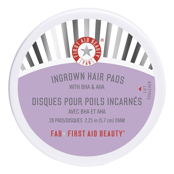 Ingrown Hair Pads - Tamponky na ošetření zarostlých chloupků, FIRST AID BEAUTY
