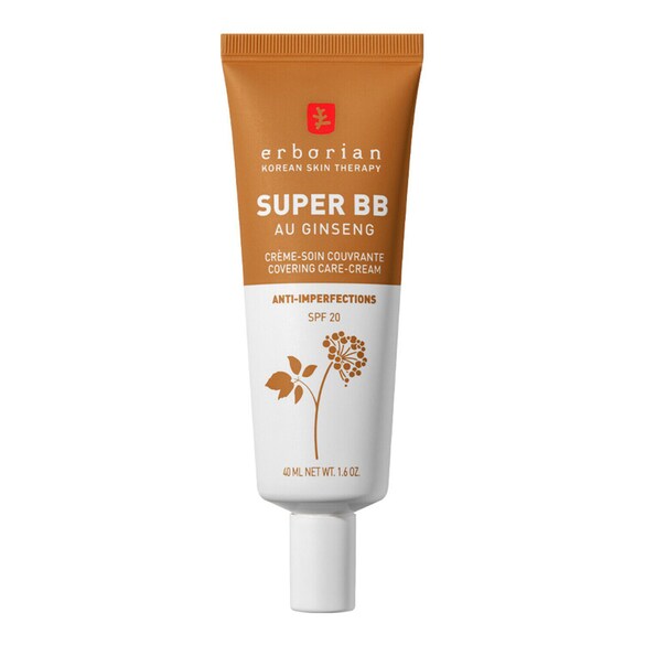 Super BB Au Ginseng - Krycí BB krém proti nedokonalostem, ERBORIAN