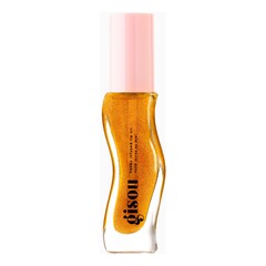Honey Infused Golden Shimmer Glow Lip Oil - Olej na rty s medovými třpytkami, GISOU
