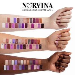 Norvina Pro Pigment Palette Vol. 5 - Paletka očních stínů