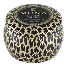 Maison Noir Suede Noir Mini Tin Candle – Svíčka