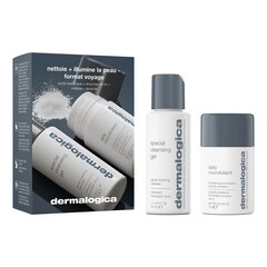 Cleanse + Brighten On The Go - Sada pro péči o obličej, DERMALOGICA