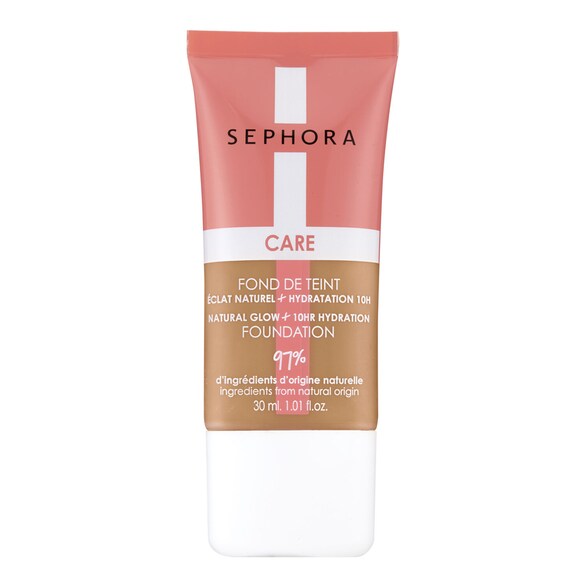 Care Natural Glow + 10H Hydratation Foundation - Pečující make-up, SEPHORA COLLECTION