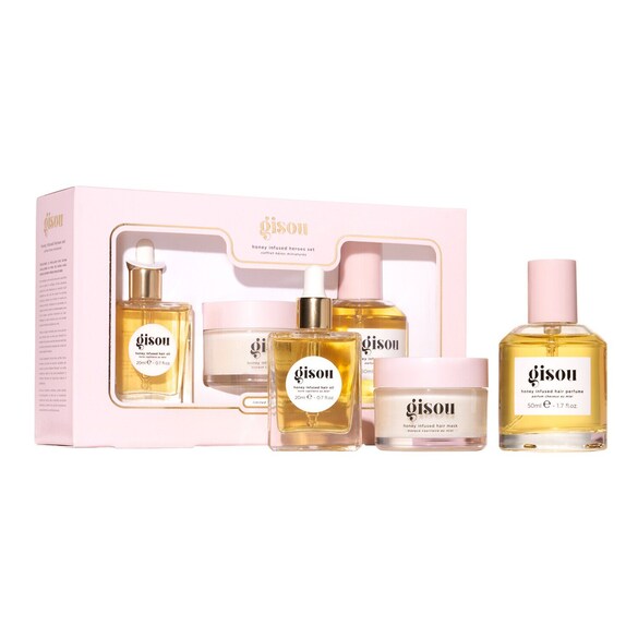 GISOU | Honey Infused Heroes Set - Sada péče o vlasy