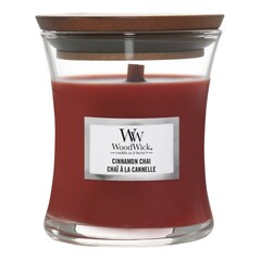 Malá vonná svíčka Cinnamon Chai, WOOD WICK