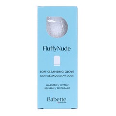 Fluffy Nude - Jemná rukavice pro čištění, odstraňování make-upu a peeling, BABETTE