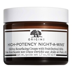 High Potency Night A Mins Cream Oil free - Noční krém pro mastnou pleť, ORIGINS