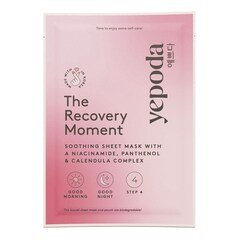 The Recovery Moment – Zklidňující látková maska s niacinamidem, YEPODA