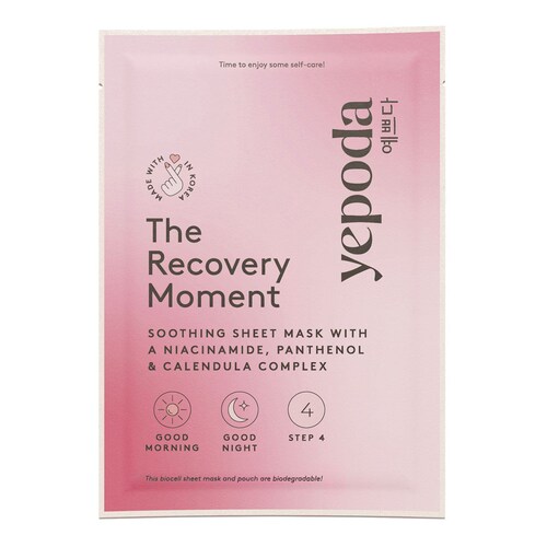 YEPODA - The Recovery Moment – Zklidňující látková maska s niacinamidem