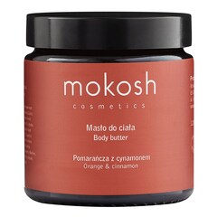 Body Butter - Tělové máslo s pomerančem a skořicí, MOKOSH